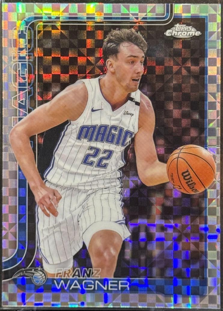2025 Topps Chrome Franz Wagner [Refractor] #116 card