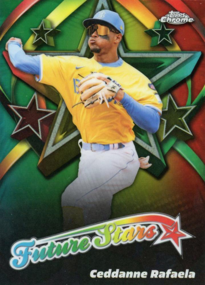 2025 Topps Chrome Future Stars Ceddanne Rafaela #FS-11 card