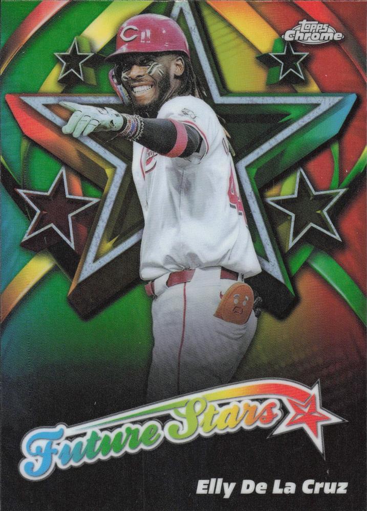2025 Topps Chrome Future Stars Elly De La Cruz #FS-7 card