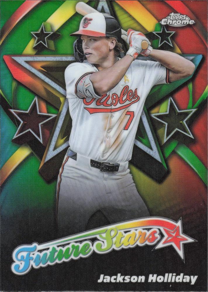2025 Topps Chrome Future Stars Jackson Holliday #FS-1 card