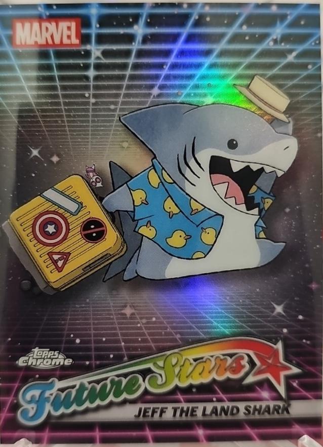 2025 Topps Chrome Future Stars Jeff The Land Shark #FS-6 card