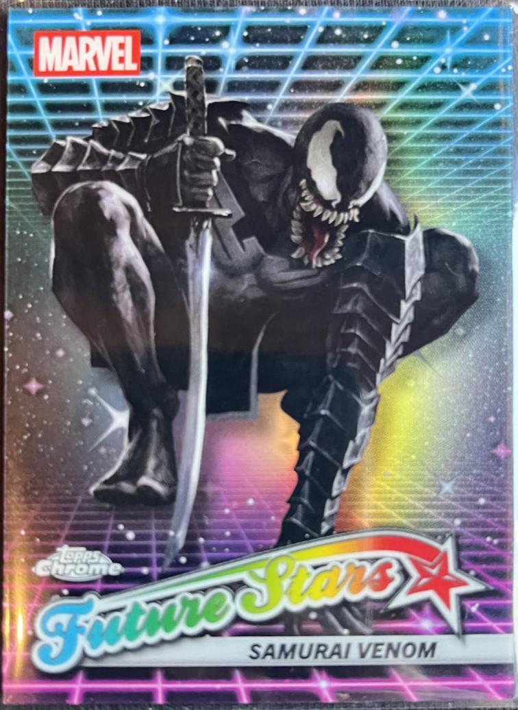 2025 Topps Chrome Future Stars Samurai Venom #FS-4 card