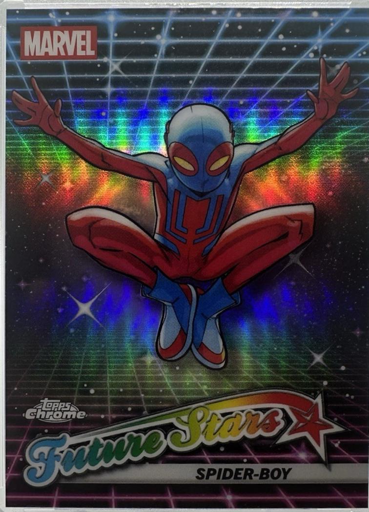 2025 Topps Chrome Future Stars Spider-Boy #FS-7 card