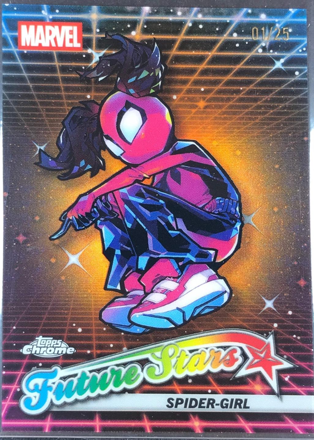 2025 Topps Chrome Future Stars Spider-Girl #FS-3 card