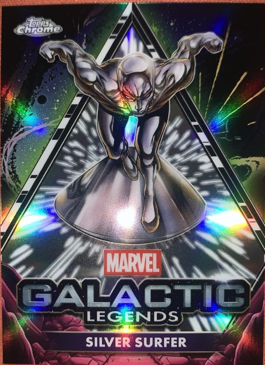 2025 Topps Chrome Galactic Legends Silver Surfer #GL-3 card