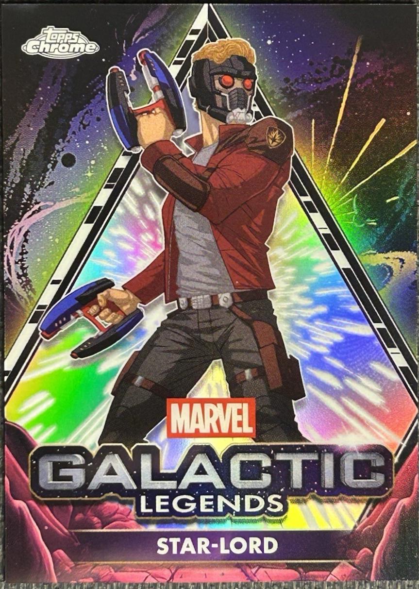 2025 Topps Chrome Galactic Legends Star-Lord #GL-6 card