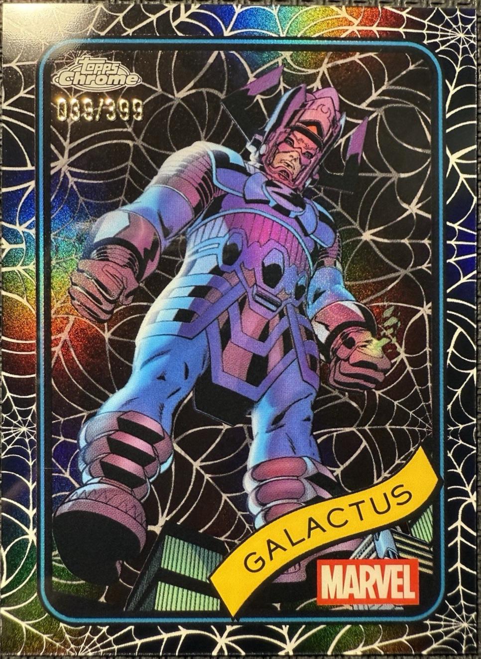 2025 Topps Chrome Galactus [Web] #150 card