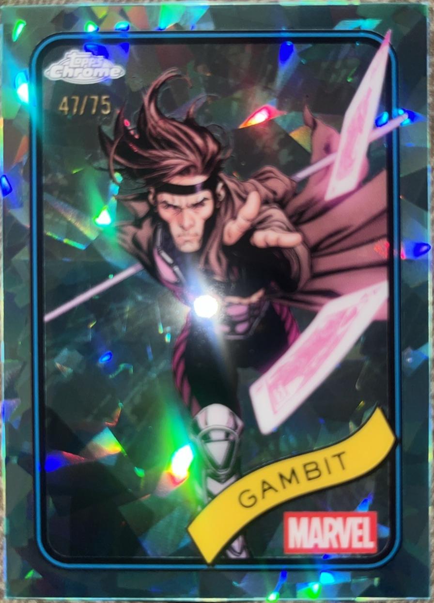 2025 Topps Chrome Gambit [Aqua Sapphire] #105 card