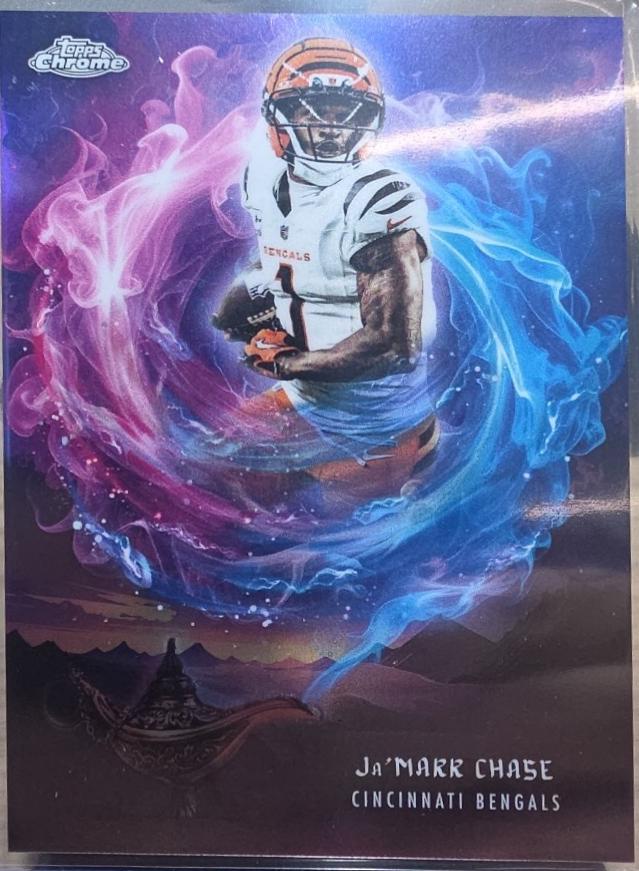 2025 Topps Chrome Game Genies Ja'Marr Chase #GG-7 card