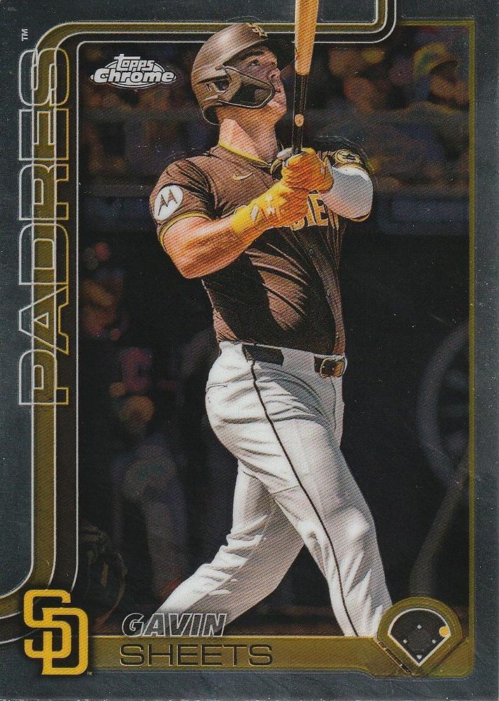 2025 Topps Chrome Gavin Sheets #158 card