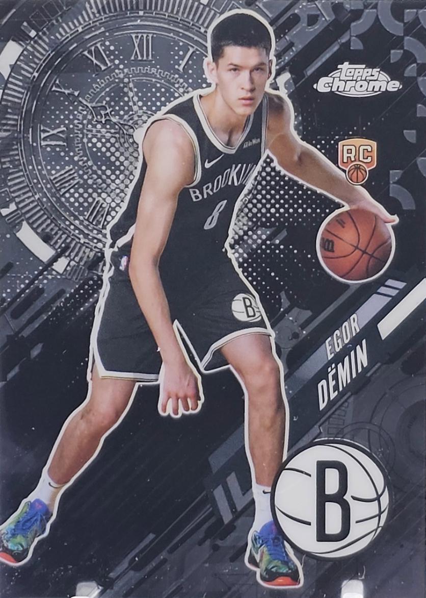 2025 Topps Chrome Go Time Egor Demin #GT-22 card