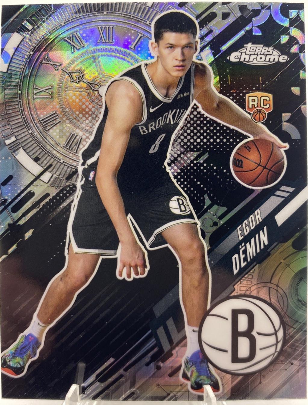 2025 Topps Chrome Go Time Egor Demin [Refractor] #GT-22 card