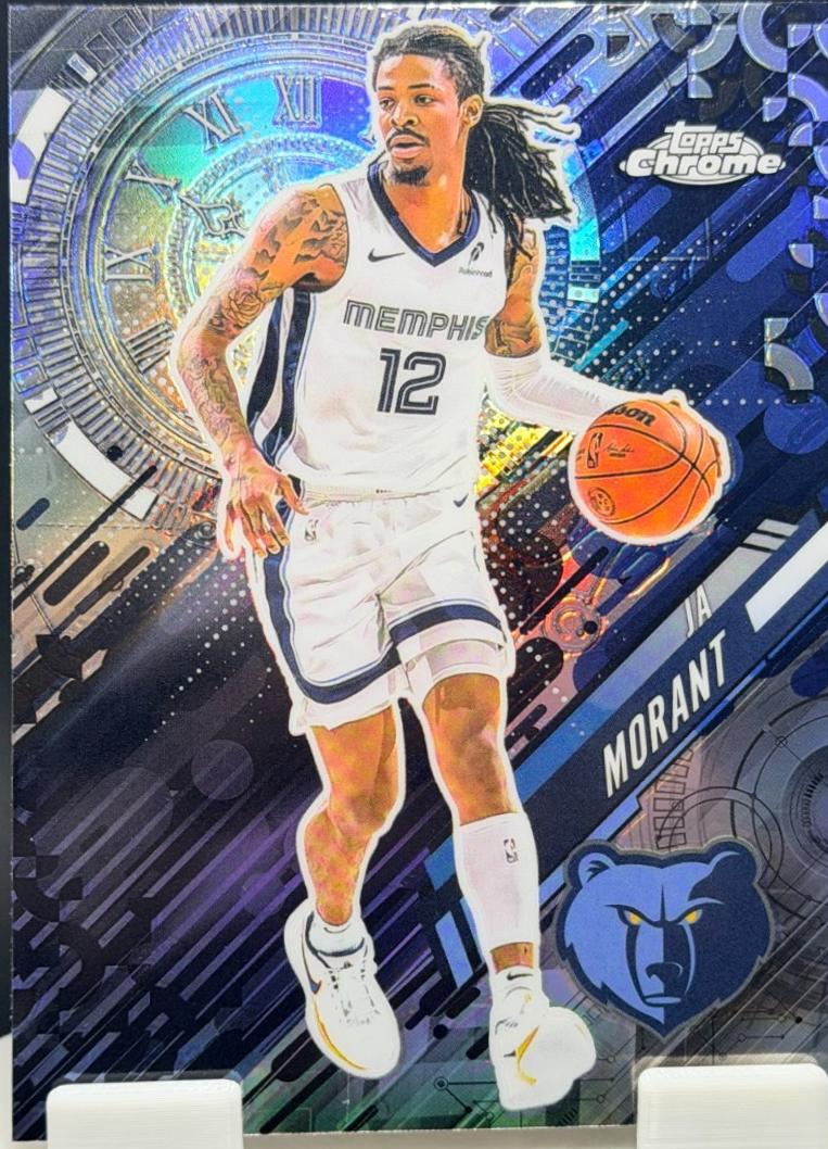 2025 Topps Chrome Go Time Ja Morant [Refractor] #GT-14 card