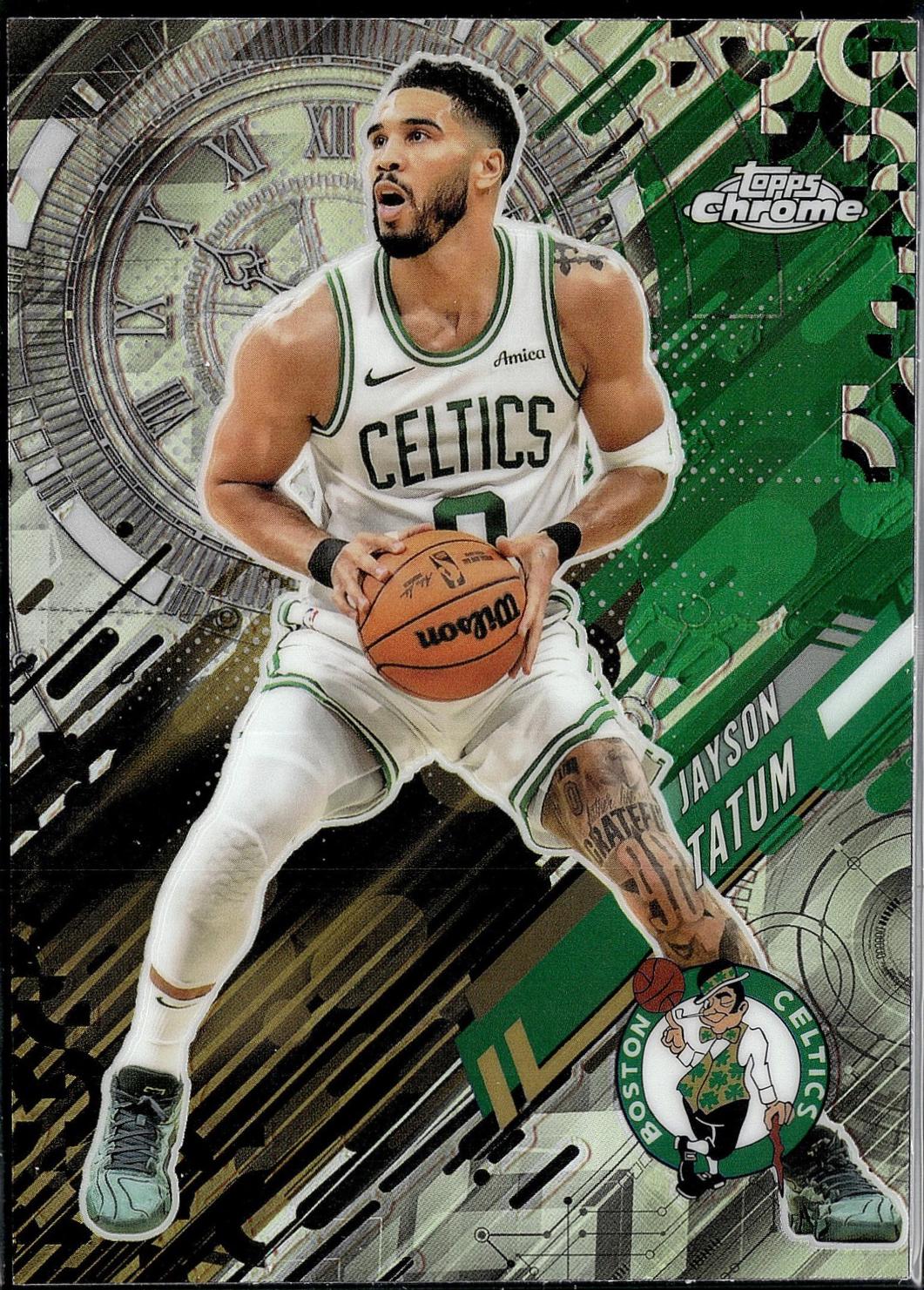 2025 Topps Chrome Go Time Jayson Tatum #GT-3 card