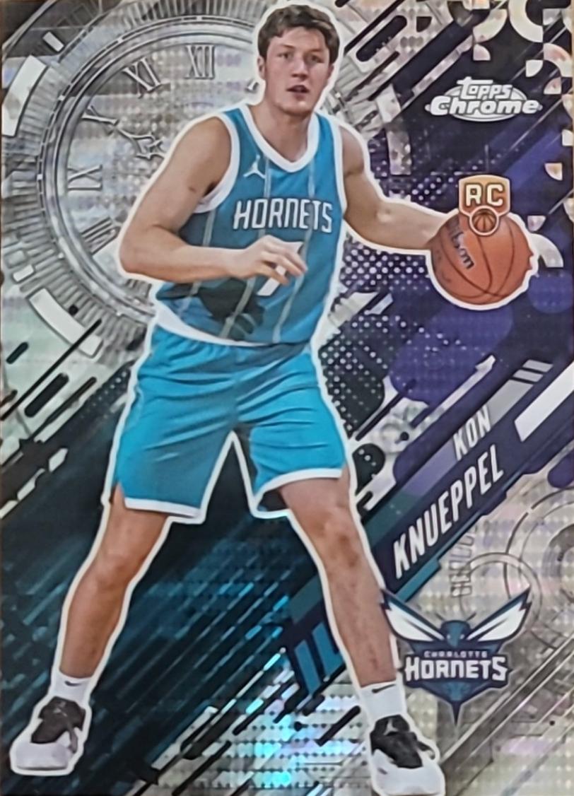 2025 Topps Chrome Go Time Kon Knueppel [Pulsar Refractor] #GT-19 card