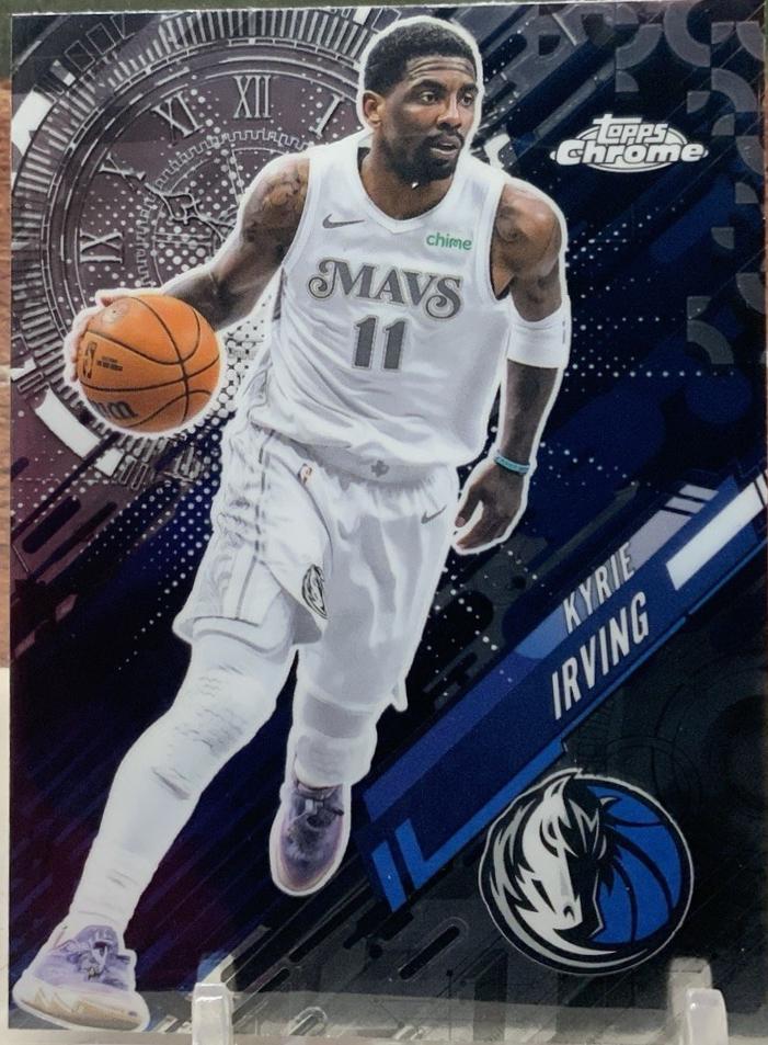 2025 Topps Chrome Go Time Kyrie Irving #GT-7 card
