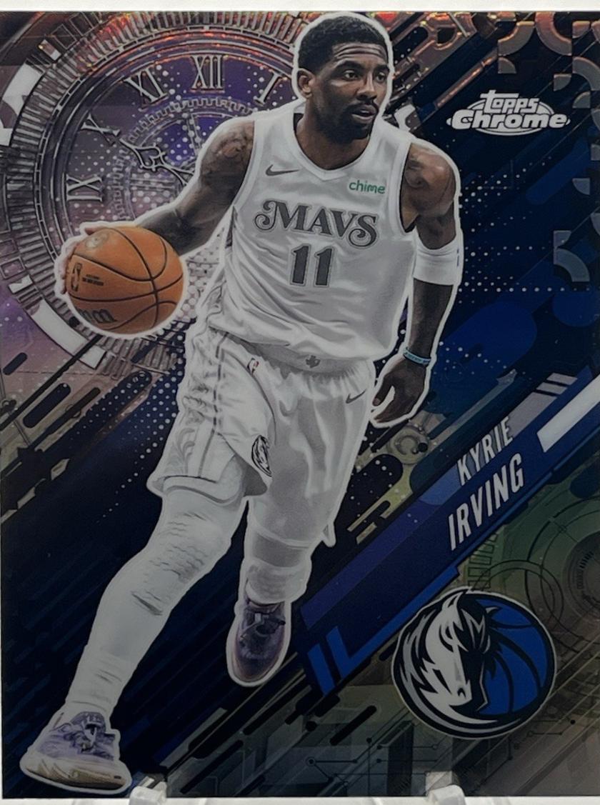 2025 Topps Chrome Go Time Kyrie Irving [Refractor] #GT-7 card