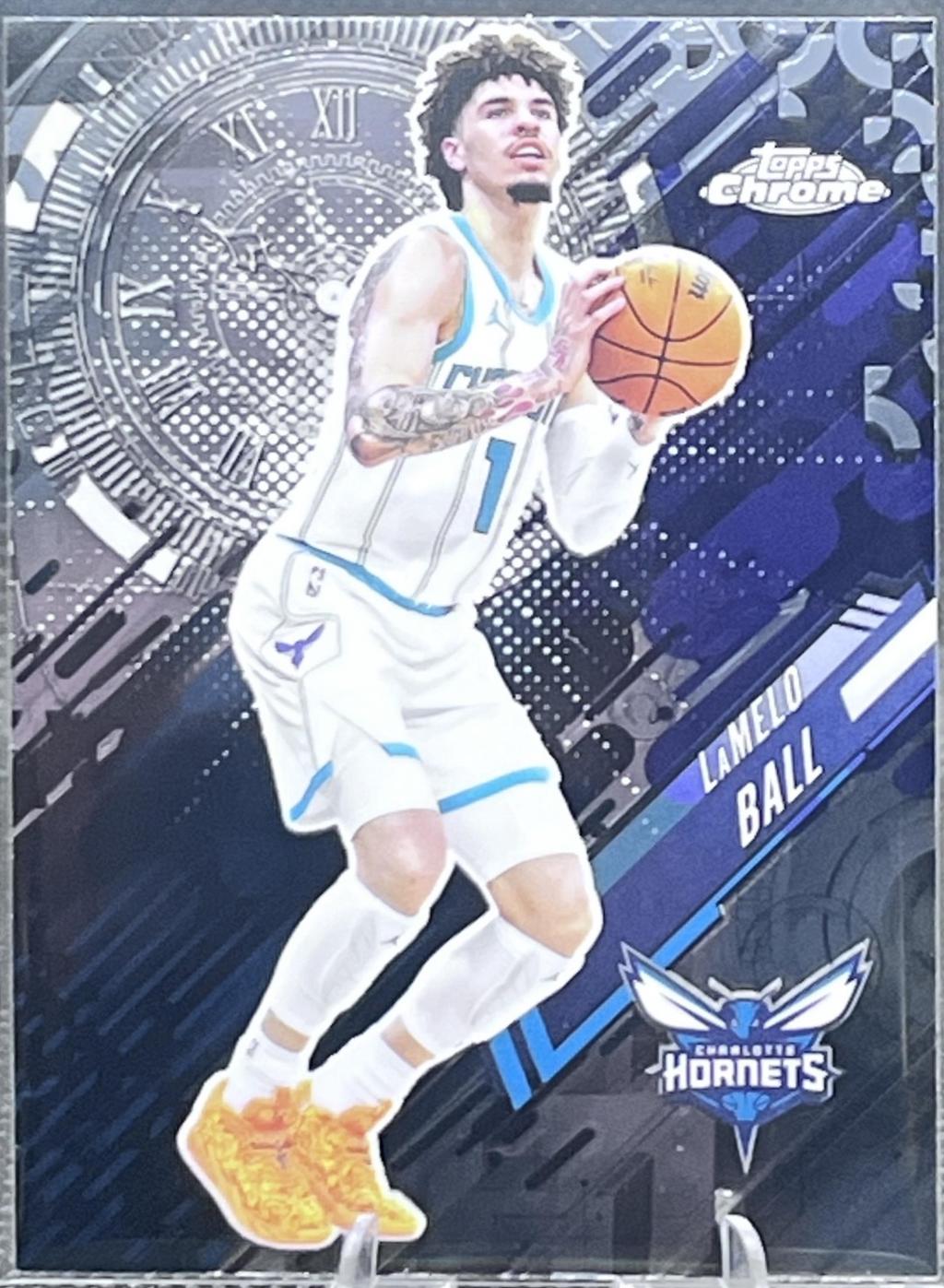 2025 Topps Chrome Go Time LaMelo Ball #GT-1 card