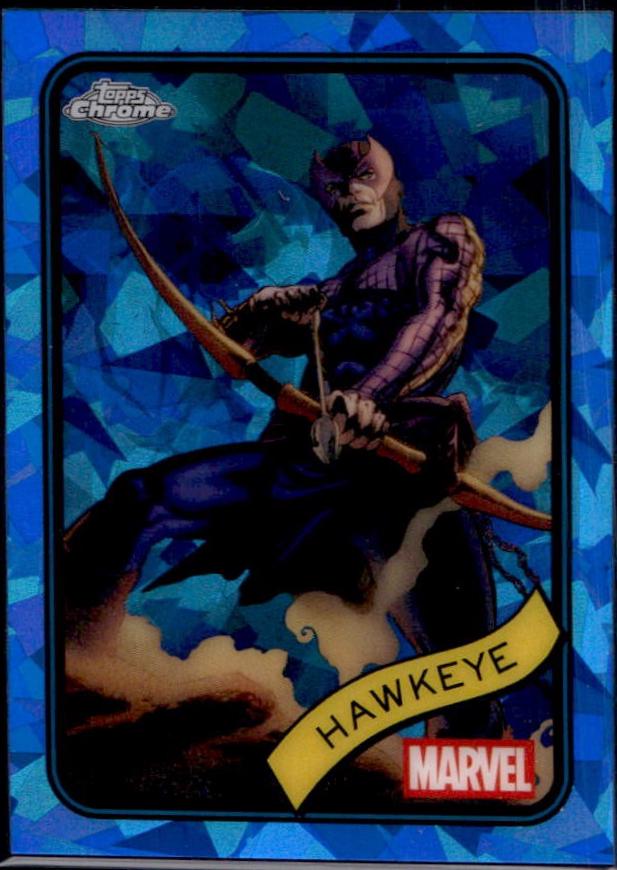 2025 Topps Chrome Hawkeye [Sapphire] #133 card