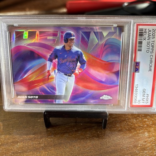 2025 Topps Chrome Helix Juan Soto #HX-5 card