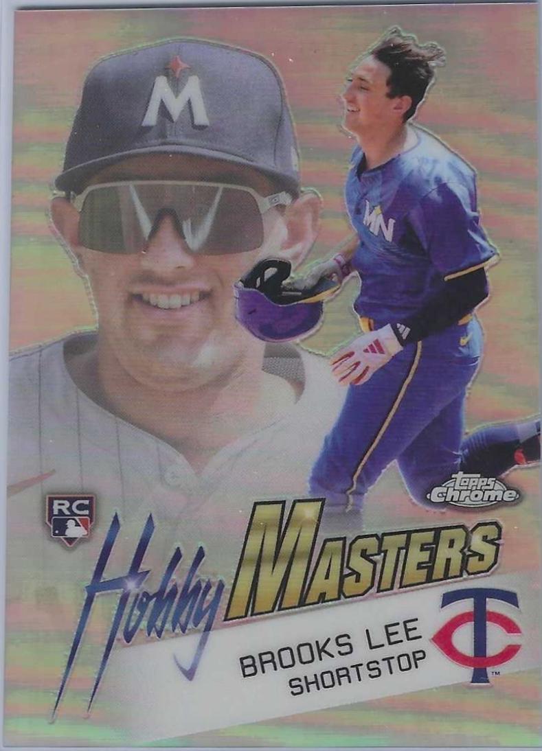 2025 Topps Chrome Hobby Masters Brooks Lee #HM-16 card