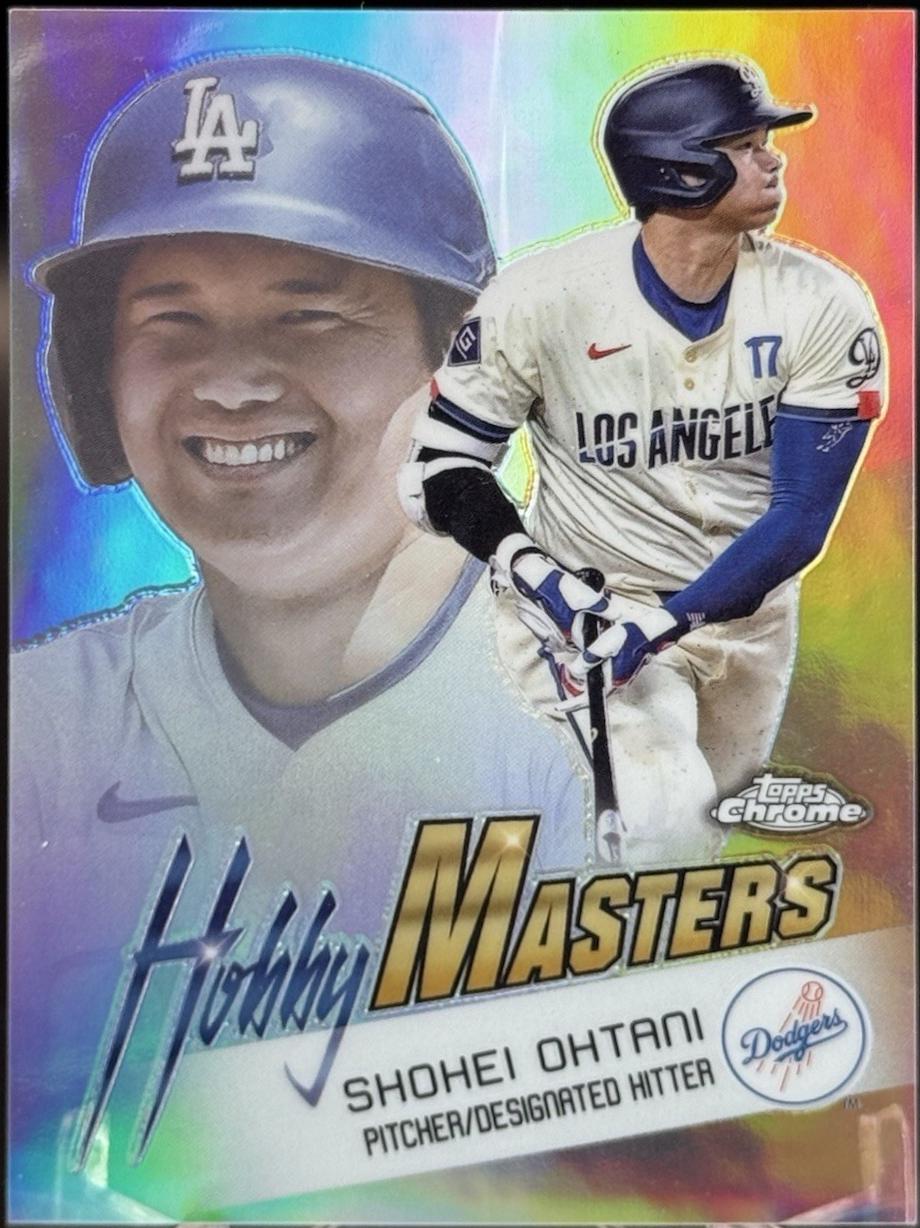 2025 Topps Chrome Hobby Masters Shohei Ohtani #HM-3 card