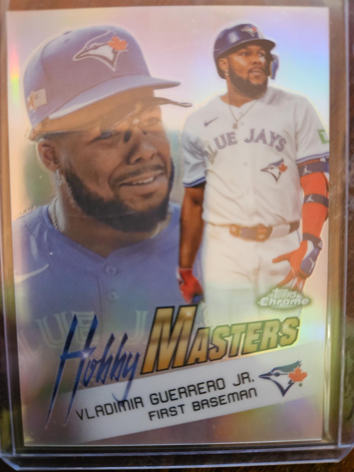 2025 Topps Chrome Hobby Masters Vladimir Guerrero Jr. #HM-7 card