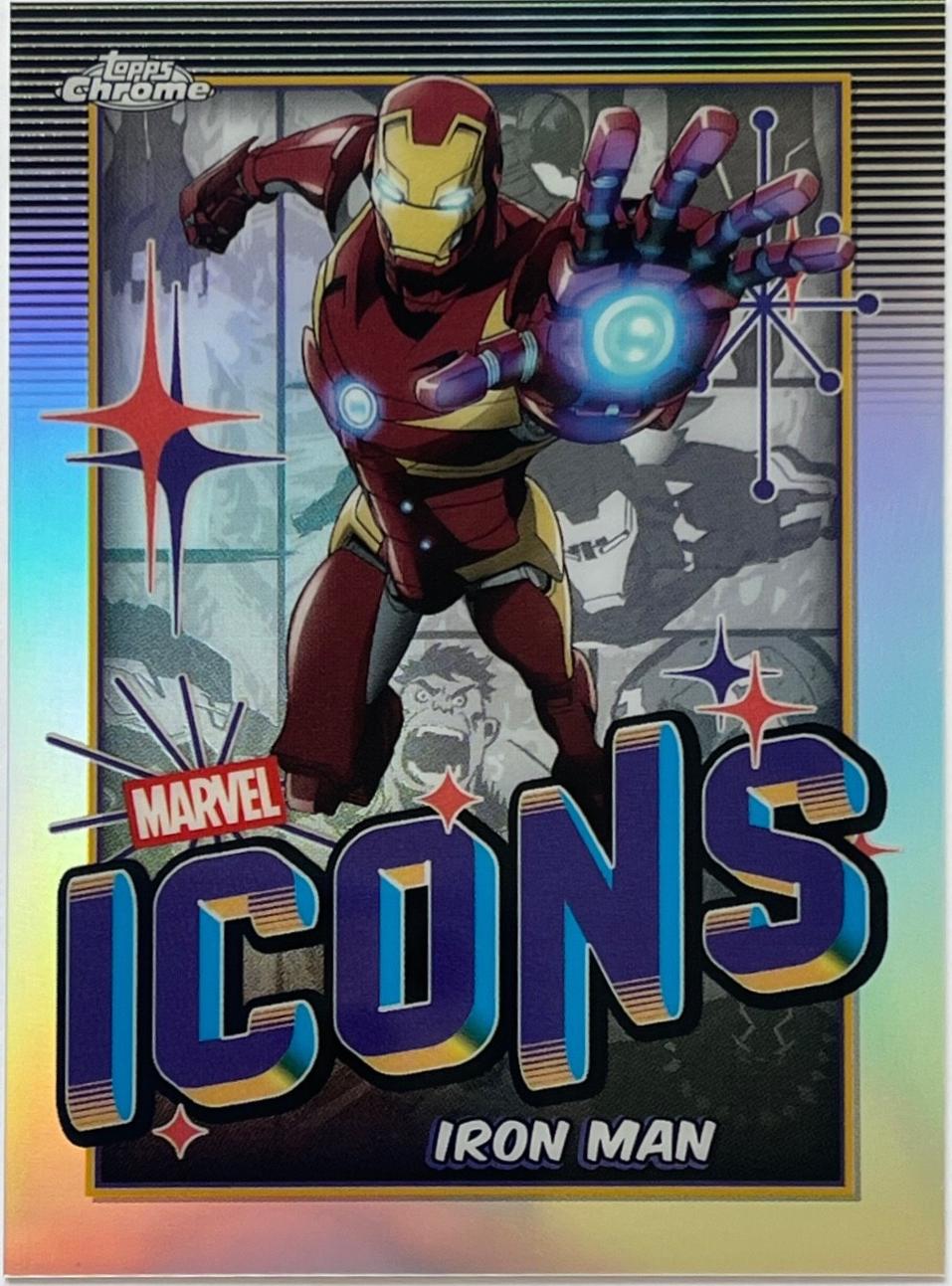 2025 Topps Chrome Icons Iron Man #MI-7 card