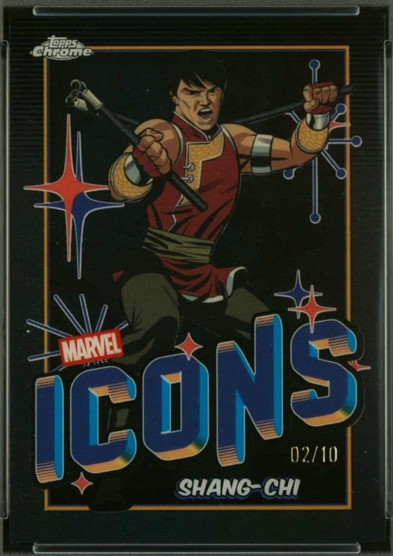 2025 Topps Chrome Icons Shang-Chi [Black Refractor] #MI-9 card