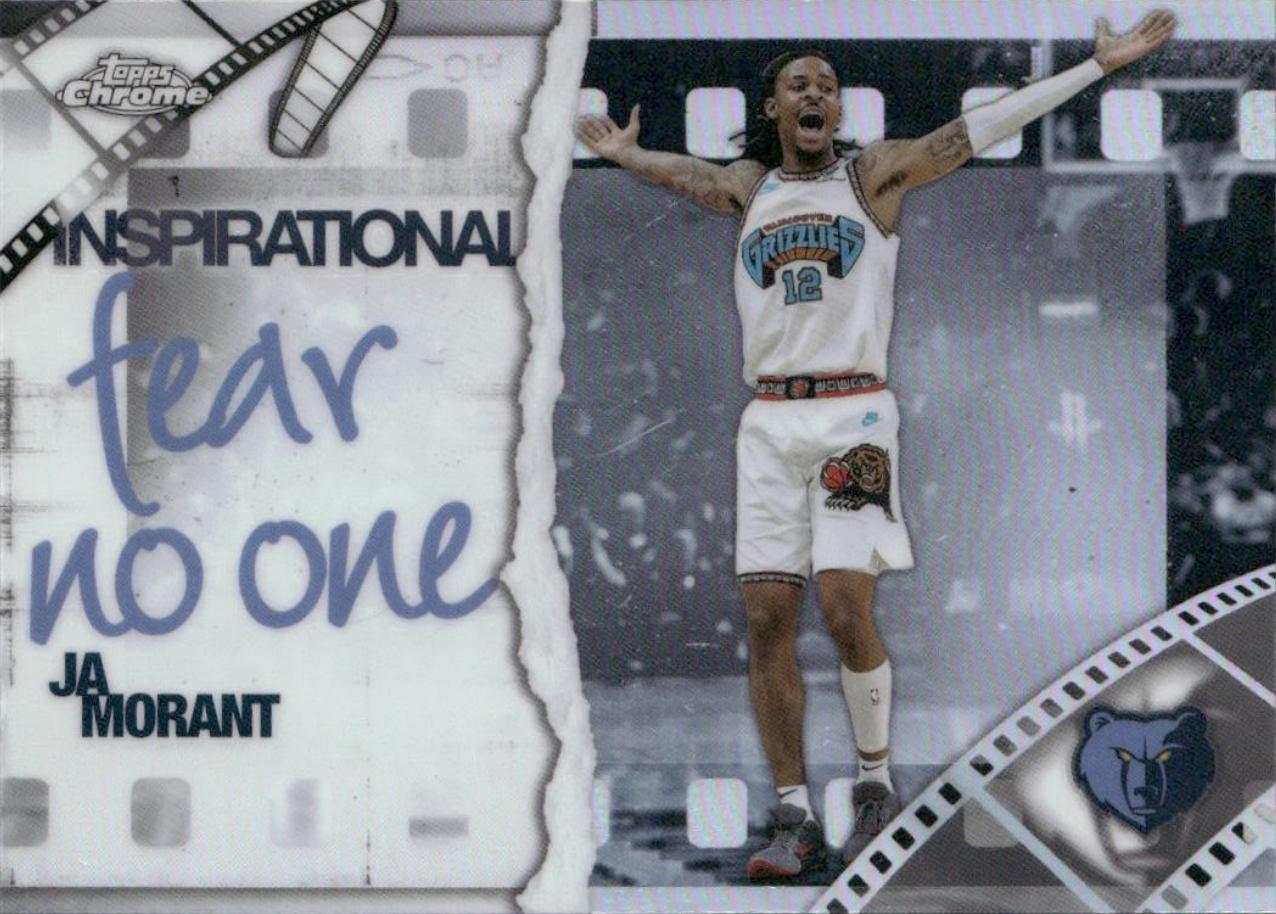 2025 Topps Chrome Inspirational Ja Morant #IP-15 card
