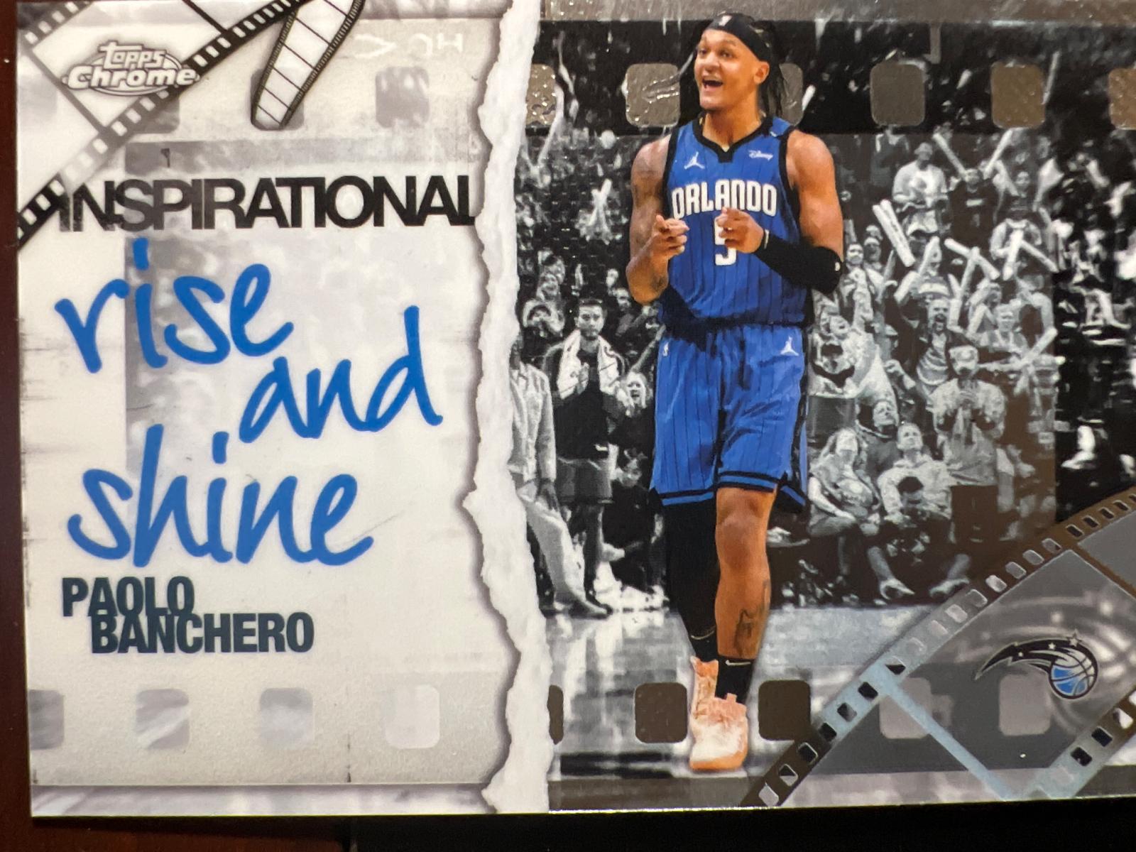 2025 Topps Chrome Inspirational Paolo Banchero #IP-16 card