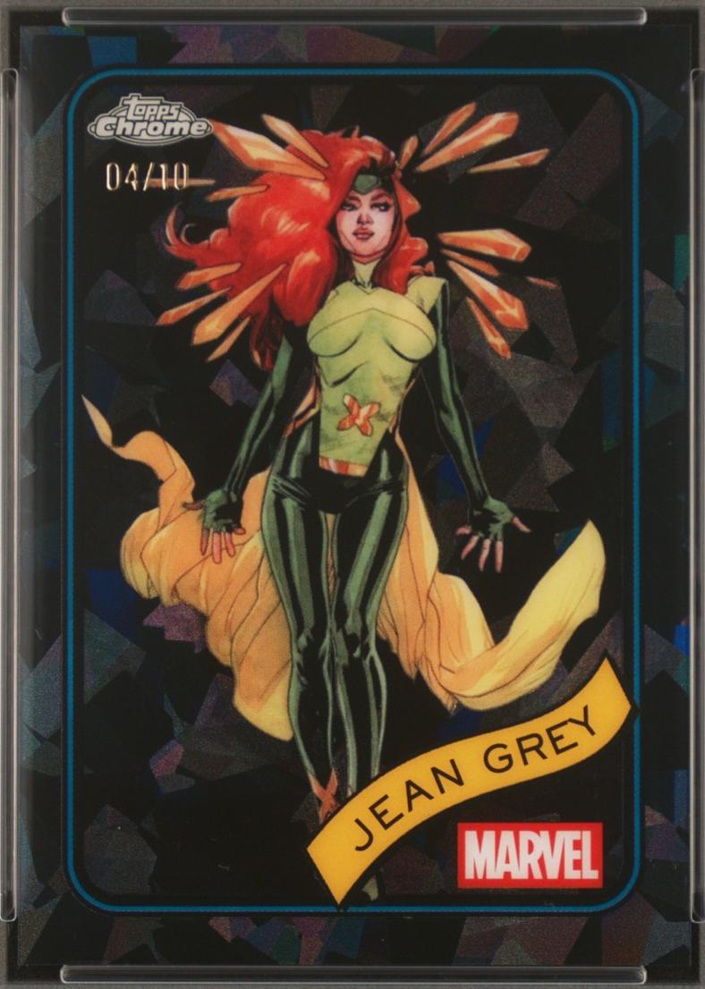 2025 Topps Chrome Jean Grey [Black Sapphire] #94 card