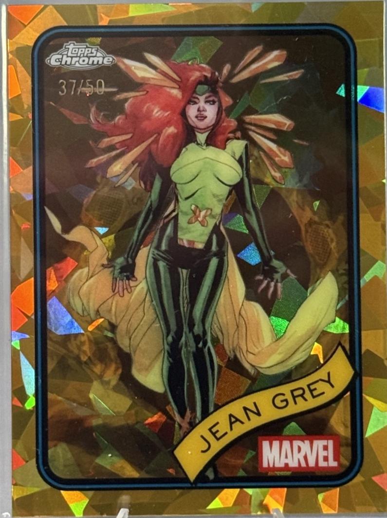 2025 Topps Chrome Jean Grey [Gold Sapphire] #94 card