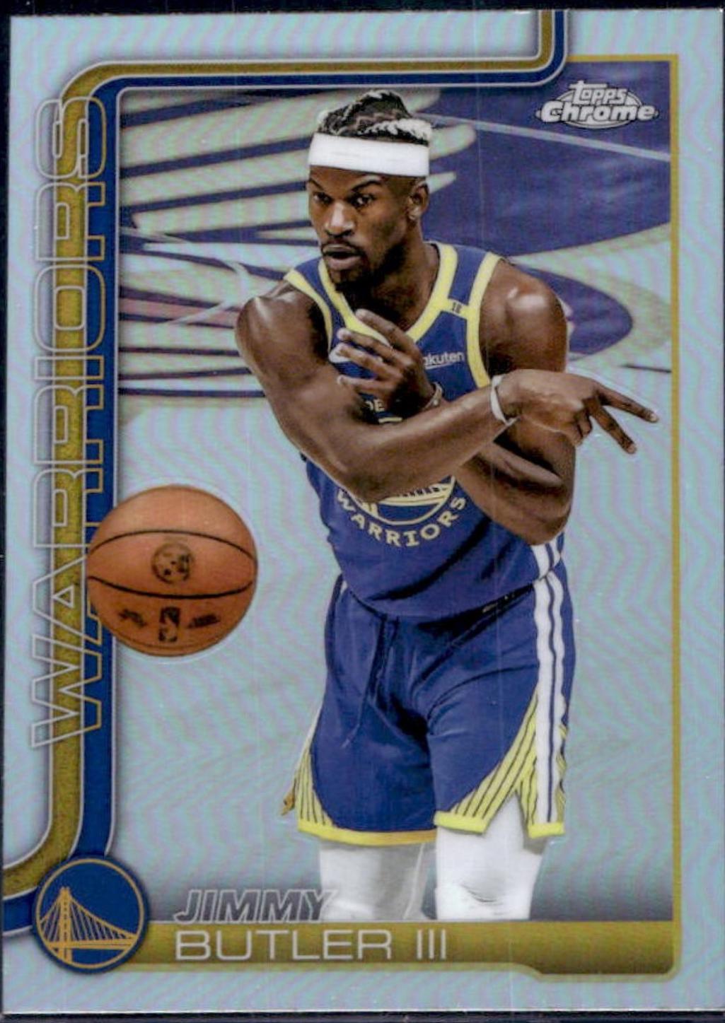 2025 Topps Chrome Jimmy Butler III [Refractor] #209 card
