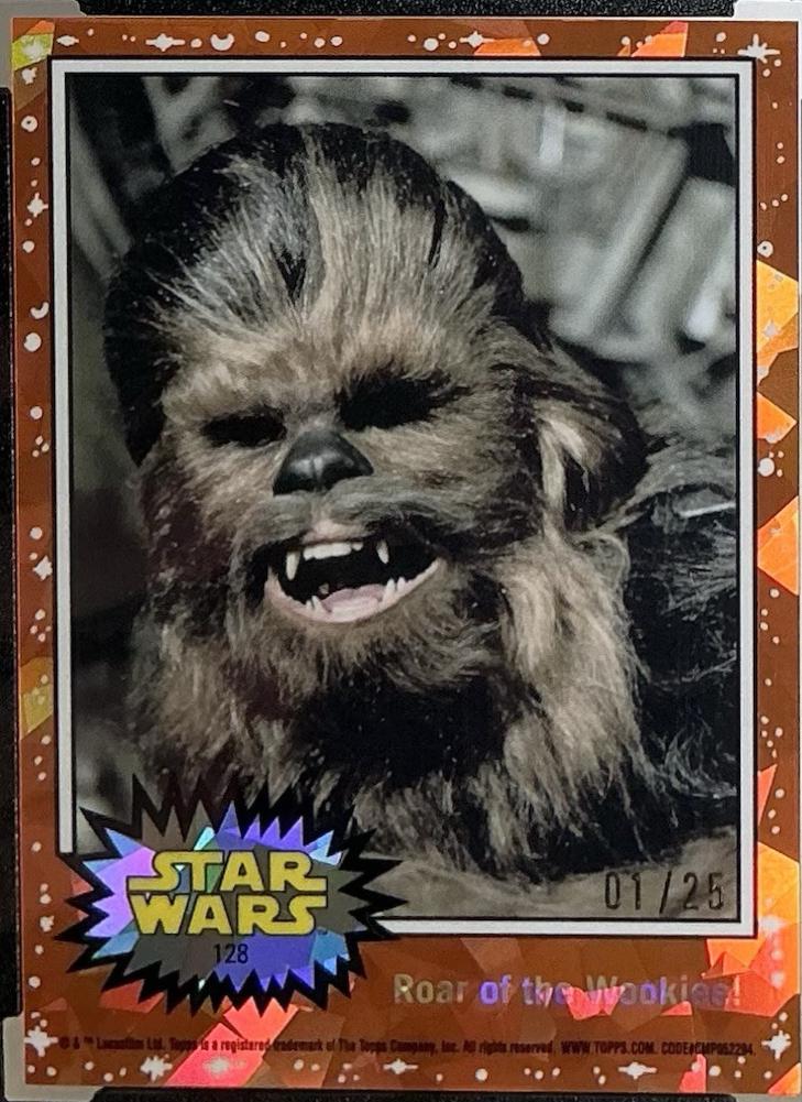 2025 Topps Chrome KB [Orange Sapphire] #128 card