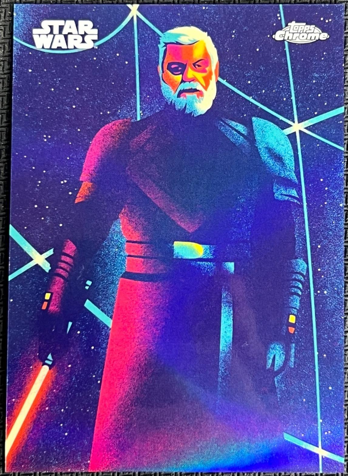 2025 Topps Chrome Kyber Light Baylan Skoll #KL-3 card