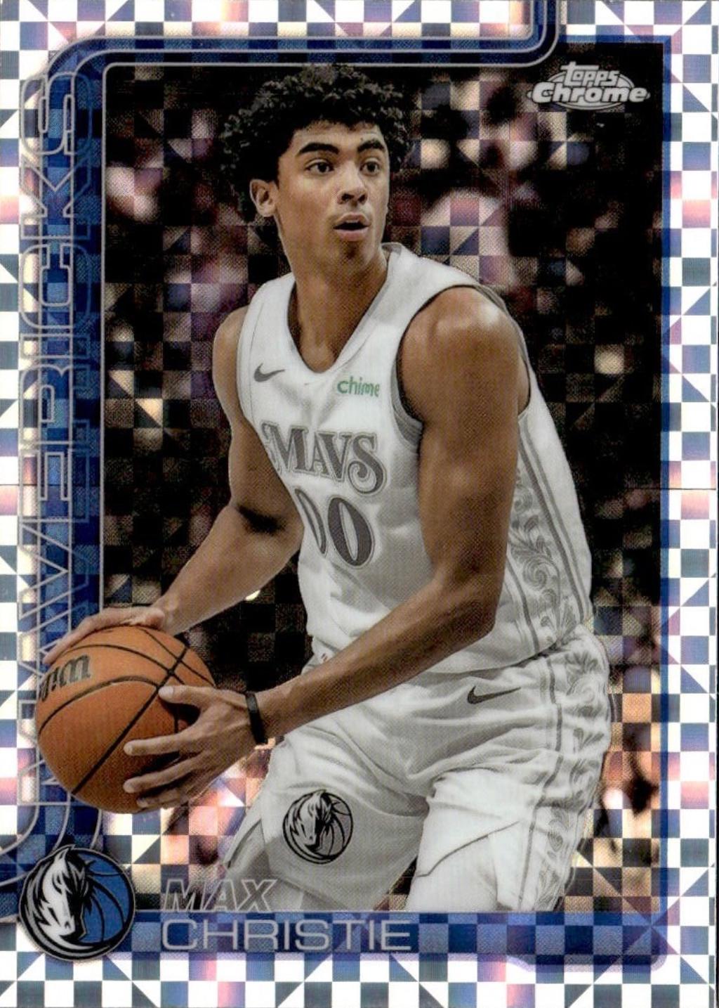 2025 Topps Chrome Max Christie [X-Fractor] #33 card