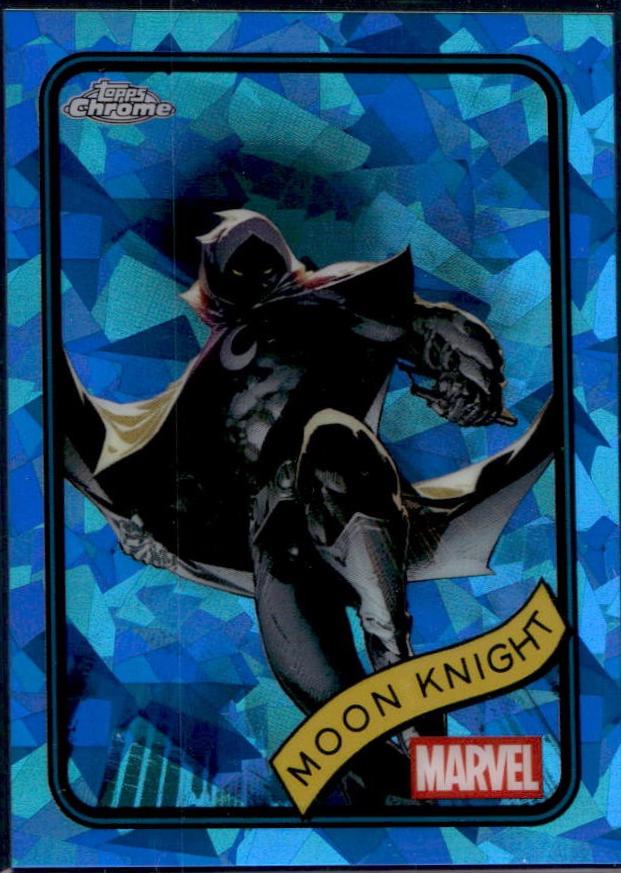 2025 Topps Chrome Moon Knight [Sapphire] #98 card