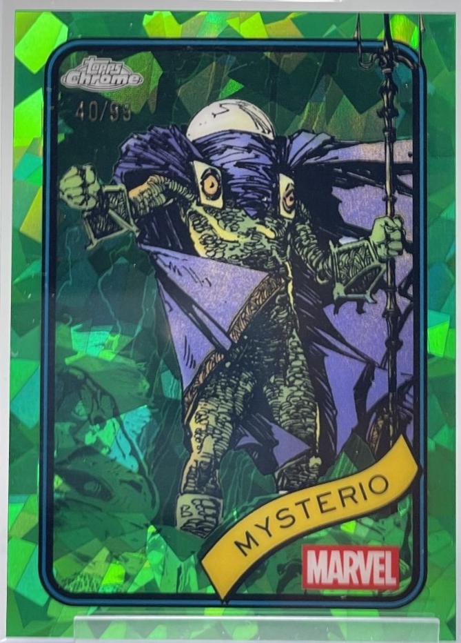 2025 Topps Chrome Mysterio [Green Sapphire] #115 card