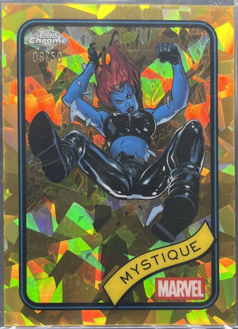 2025 Topps Chrome Mystique [Gold Sapphire] #7 card