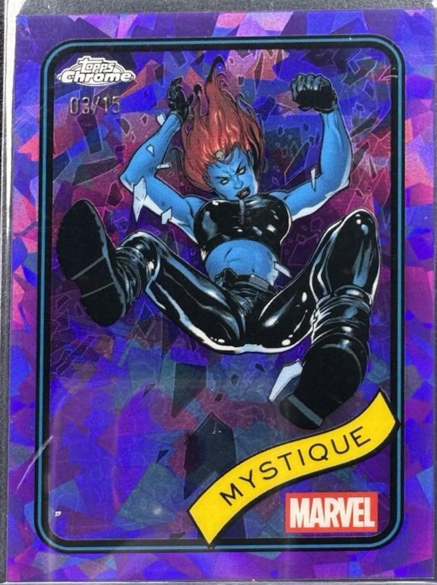 2025 Topps Chrome Mystique [Purple Sapphire] #7 card