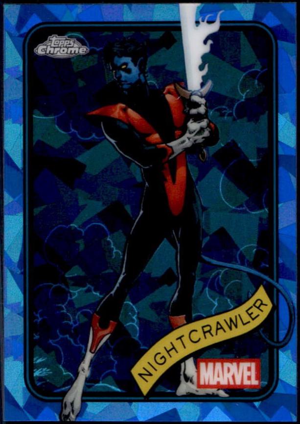 2025 Topps Chrome Nightcrawler [Sapphire] #178 card