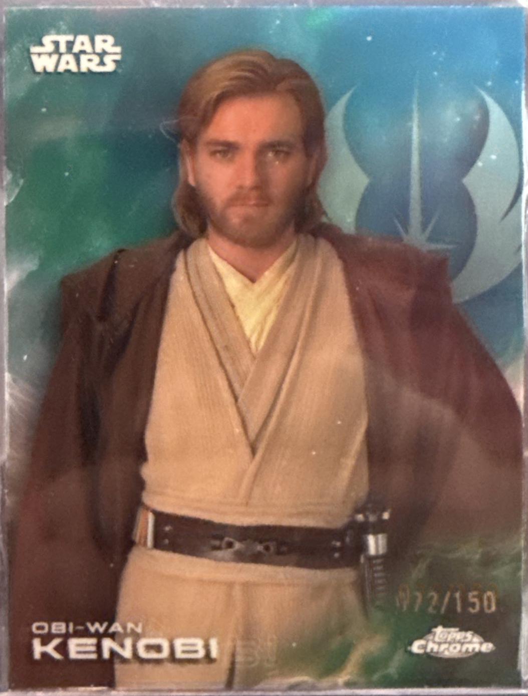 2025 Topps Chrome Obi-Wan Kenobi [Blue] #139 card