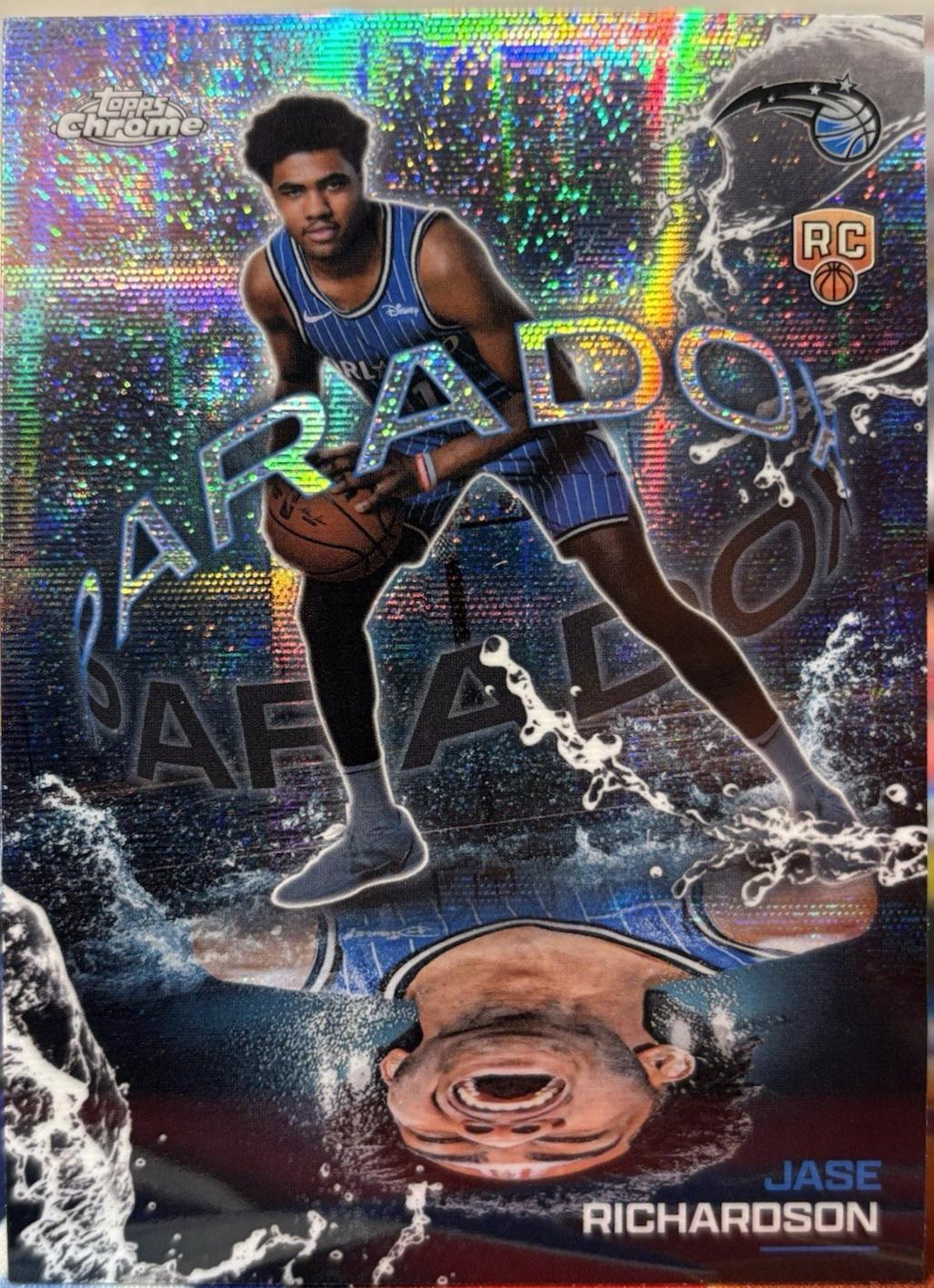 2025 Topps Chrome Paradox Jase Richardson #PX-30 card