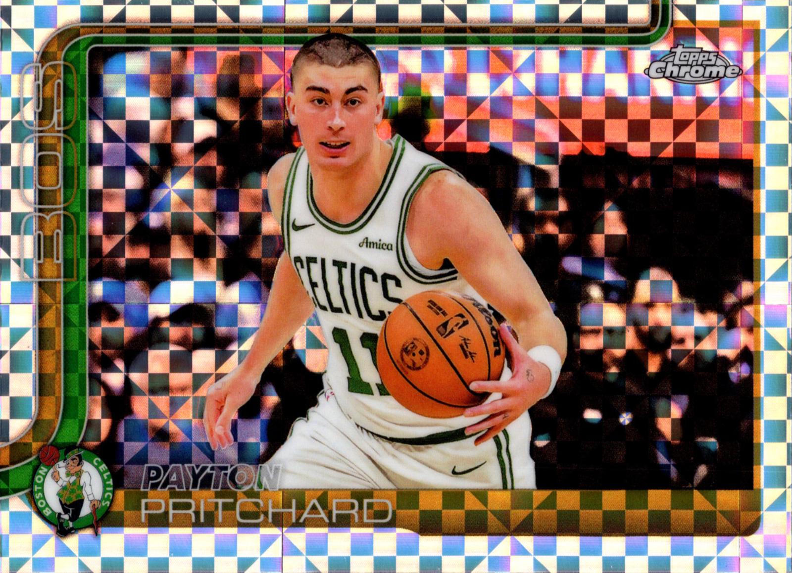 2025 Topps Chrome Payton Pritchard [X-Fractor] #18 card
