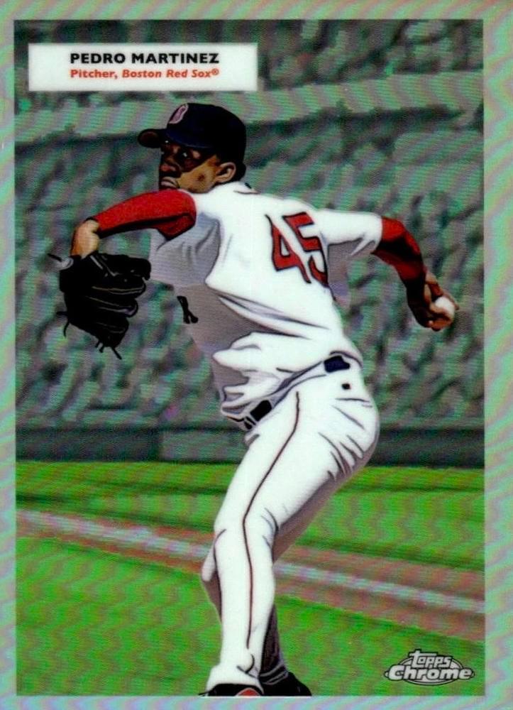 2025 Topps Chrome Platinum 1955 Double Header Pedro Martinez / David Ortiz #55DH-16 card