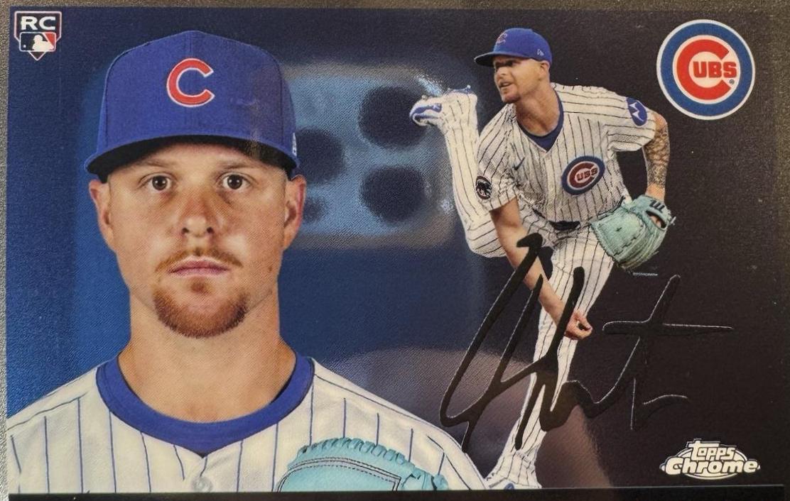 2025 Topps Chrome Platinum Cade Horton #222 card