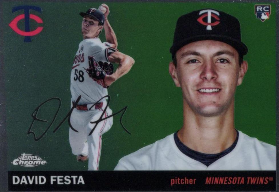 2025 Topps Chrome Platinum David Festa #369 card