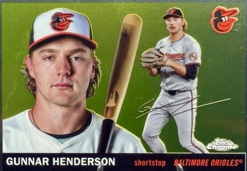 2025 Topps Chrome Platinum Gunnar Henderson #96 card