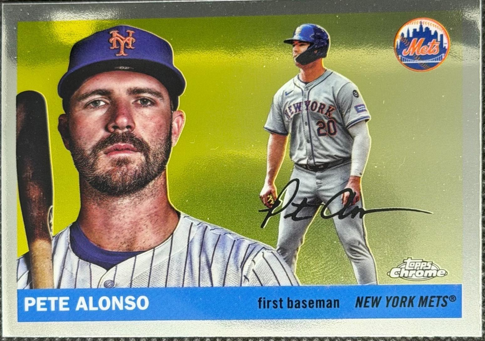 2025 Topps Chrome Platinum Pete Alonso #193 card